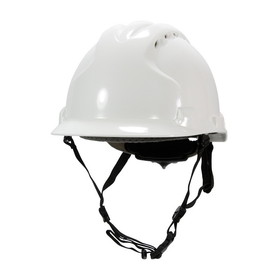 PIP 280-AHS240V MK8 Evolution Vented, Type II Linesman Hard Hat with HDPE Shell, EPS Impact Liner, Polyester Suspension, Wheel Ratchet Adjustment and 4-Point Chin Strap