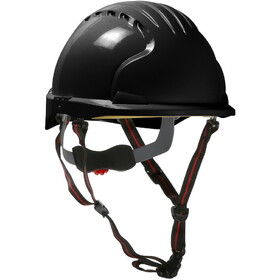 PIP 280-EV6151-CH EVO 6151 Ascend EVO 6151 Ascend Standard Brim Safety Helmet with HDPE Shell, 4-Point Chinstrap, 6-Point Suspension and Wheel Ratchet Adjustment.