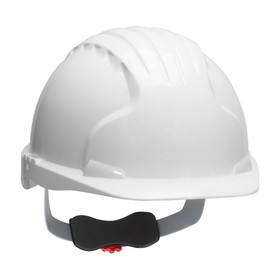 PIP 280-EV6151 Evolution Deluxe 6151 Cap Style Hard Hat with HDPE Shell, 6-Point Polyester Suspension and Wheel Ratchet Adjustment