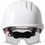 PIP 280-EVLN EVO VISTAlens Type I, Vented Industrial Safety Helmet with Lightweight ABS Shell, Integrated ANSI Z87.1 Eye Protection, 6-Point Polyester Suspension and Wheel Ratchet Adjustment, Price/each