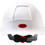 PIP 280-EVLN EVO VISTAlens Type I, Vented Industrial Safety Helmet with Lightweight ABS Shell, Integrated ANSI Z87.1 Eye Protection, 6-Point Polyester Suspension and Wheel Ratchet Adjustment, Price/each