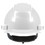 PIP 280-HP1141RSPV Logan Short Brim, Vented, Cap Style Hard Hat with HDPE Shell, 4-Point Textile Suspension and Wheel Ratchet Adjustment, Price/each