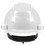 PIP 280-HP1142RSP Logan Type II, Short Brim Cap Style Hard Hat with HDPE Shell, 4-Point Textile Suspension and Wheel Ratchet Adjustment, Price/each