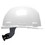 PIP 280-HP1142RSP Logan Type II, Short Brim Cap Style Hard Hat with HDPE Shell, 4-Point Textile Suspension and Wheel Ratchet Adjustment, Price/each