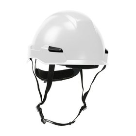 PIP 280-HP142R-01 Dynamic Rocky Industrial Climbing Helmet with Polycarbonate / ABS Shell, Hi-Density Foam Impact Liner, Nylon Suspension, Wheel Ratchet Adjustment and 4-Point Chin Strap