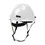 PIP 280-HP142R Rocky Industrial Climbing Helmet with Polycarbonate / ABS Shell, Hi-Density Foam Impact Liner, Nylon Suspension, Wheel Ratchet Adjustment and 4-Point Chin Strap, Price/each