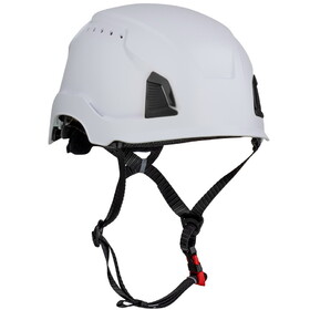 PIP 280-HP1490RV Traverse Vented, Industrial Climbing Helmet, Type I, ABS Shell, EPS Foam Impact Liner, Wheel Ratchet Adjustment, with 4-Point Chin Strap