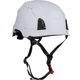 PIP 280-HP1491RV Traverse Vented, Industrial Climbing Helmet, Type II, Non-MIPS, ABS Shell, EPS Liner, HDPE Suspension, Wheel Ratchet Adjustment, with 4-Point Chin Strap