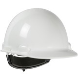 PIP 280-HP341SR Dom Cap Style Smooth Dome Hard Hat with HDPE Shell, 4-Point Textile Suspension and Swing Wheel-Ratchet Adjustment