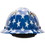 PIP 280-HP641R-USA Kilimanjaro Full Brim Hard Hat with HDPE Shell, 4-Point Textile Suspension Graphic Wrap and Wheel Ratchet Adjustment, Price/each