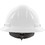 PIP 280-HP641RV Kilimanjaro Vented, Full Brim Hard Hat with HDPE Shell, 4-Point Textile Suspension and Wheel Ratchet Adjustment, Price/Each