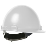 PIP 280-HP841SR Stromboli Cap Style Smooth Dome Hard Hat with ABS/Polycarbonate Shell, 4-Point Textile Suspension and Swing Wheel-Ratchet Adjustment