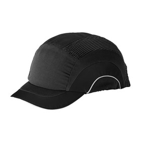 PIP 282-ABS150 HardCap A1+ Baseball Style Bump Cap with HDPE Protective Liner and Adjustable Back - Short Brim