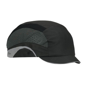 West Chester 282-AEM130 HardCap Aerolite Lightweight Baseball Style Bump Cap with HDPE Protective Liner and Adjustable Back - Micro Brim