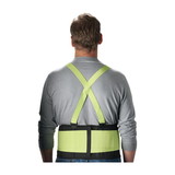 West Chester 290-550 PIP High Visibility Lime Yellow Back Support Belt