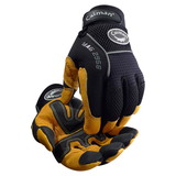 PIP 2956 Caiman MAG Multi-Activity Glove with Padded Grain Leather Palm and Black AirMesh Back