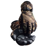 PIP 2992 Caiman Synthetic Leather Patch Palm Glove with Camouflage Fleece Back - Heatrac Insulation