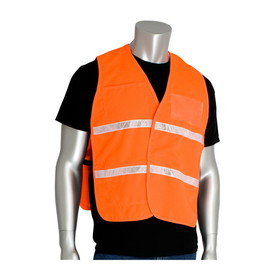 PIP 300-2512 PIP Non-ANSI Incident Command Vest - Solid Polyester