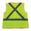 West Chester 302-0210 PIP ANSI Type R Class 2 and CAN/CSA Z96 X-Back Breakaway Mesh Vest, Price/Each