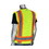 West Chester 302-0500 PIP ANSI Type R Class 2 Two-Tone Eleven Pocket Surveyors Vest with Solid Front and Mesh Back, Price/Each