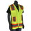 PIP 302-0512 ANSI Type R Class 2 Women's Contoured Two-Tone Eleven Pocket Surveyors Vest with Solid Front and Mesh Back, Price/each