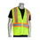 West Chester 302-0600D PIP ANSI Type R Class 2 Two-Tone Mesh Vest with &quot;D&quot; Ring Access, Price/Each
