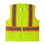 West Chester 302-0600D PIP ANSI Type R Class 2 Two-Tone Mesh Vest with &quot;D&quot; Ring Access, Price/Each