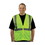 West Chester 302-0702Z PIP ANSI Type R Class 2 Two Pocket Zipper Mesh Vest, Price/Each