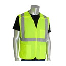 West Chester 302-5PV PIP ANSI Type R Class 2 Three Pocket Solid Breakaway Vest