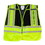 West Chester 302-PSV-BLK PIP ANSI Type P Class 2 Public Safety Vest - SECURITY Logo, Price/Each