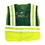 West Chester 302-PSV-GRN PIP ANSI Type P Class 2 Incident Command Safety Vest, Price/Each