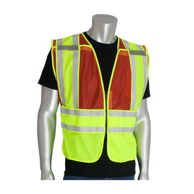 West Chester 302-PSV-RED-NL PIP ANSI Type P Class 2 Public Safety Vest