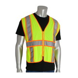 West Chester 302-USV5 PIP ANSI Type R Class 2 Expandable Two-Tone Mesh Vest