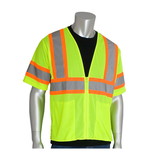 West Chester 303-HSVP PIP ANSI Type R Class 3 Value Two-Tone Mesh Vest