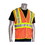 PIP 305-MVFR PIP ANSI Type R Class 2 FR Treated Two-Tone Mesh Vest, Price/Each