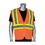 West Chester 305-MVZSE PIP ANSI Type R Class 2 FR Treated Value Mesh Vest, Price/Each