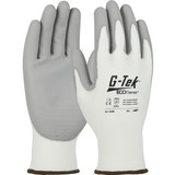 PIP 31-131R G-Tek ECO Series Seamless Knit Recycled Yarn / Spandex Blended Glove with Polyurethane Coated Flat Grip on Palm & Fingers