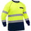 PIP 313M6118T-ON/S Ansi Type R Class 3, Navy Bottom, Chest Pocket, Long Sleeve, Price/each