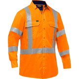 PIP 313M6490X Bisley ANSI Type R Class 3 and CSA Z96 X-Back Long Sleeve Work Shirt with X-Airflow