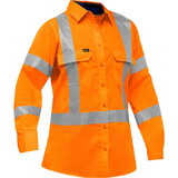 PIP 313W6490X Bisley ANSI Type R Class 3 and CSA Z96 X-Back Women's Long Sleeve Work Shirt with X-Airflow