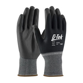 PIP 32-747 G-Tek Seamless Knit Nylon Glove with Air-Infused PVC Coating on Palm &amp; Fingers