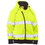 PIP 323W6819T-YEL/S Class 2 Women'S Full Zip Hoodie, 50+ Upf Sun Protection, Fleece W/ Sherpa Lining, Price/each