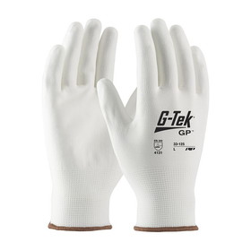 PIP 33-125 G-Tek GP Seamless Knit Nylon Glove with Polyurethane Coated Flat Grip on Palm &amp; Fingers