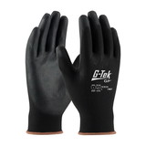 West Chester 33-B125 G-Tek GP Seamless Knit Nylon Glove with Polyurethane Coated Flat Grip on Palm & Fingers