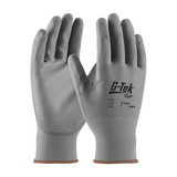 West Chester 33-G125 G-Tek GP Seamless Knit Nylon Glove with Polyurethane Coated Flat Grip on Palm & Fingers