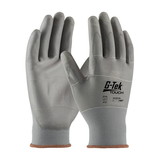 West Chester 33-GT125 G-Tek Touch Seamless Knit Nylon / Polyester Glove with Polyurethane Coated Flat Grip on Palm & Fingers - Touchscreen Compatible