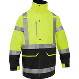 PIP 333M6375H Bisley 5-in-1 Class 3 Ripstop Jacket with Zip-Out Class 2 Inner Jacket