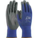 PIP 34-315 G-Tek Seamless Knit Polyester Glove with Nitrile Coated Foam Grip on Palm & Fingers - 15 Gauge