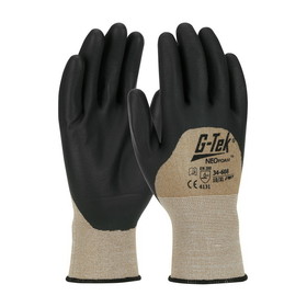 PIP 34-608 G-Tek NeoFoam Seamless Nylon Glove with NeoFoam Coated Palm, Fingers &amp; Knuckles - Touchscreen Compatible