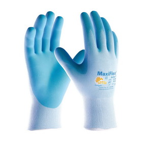 PIP 34-824 MaxiFlex Active Seamless Knit Nylon / Elastane Glove with Ultra Lightweight Nitrile Coated MicroFoam Grip on Palm &amp; Fingers